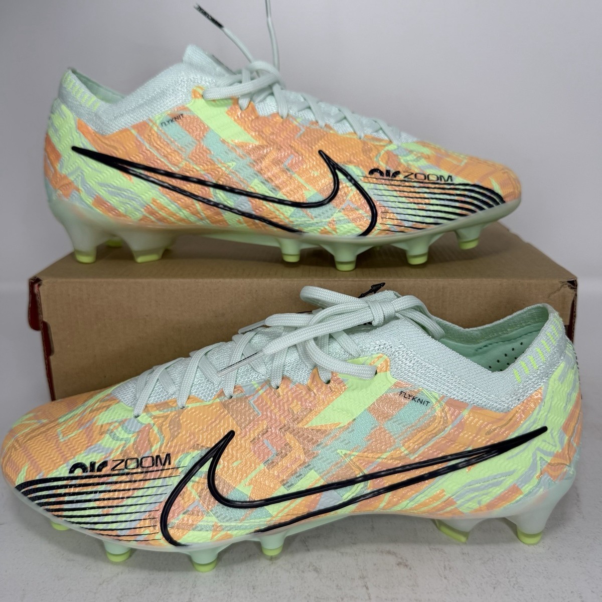 Size 6 Mens Nike Zoom Mercurial Vapor 15 Elite AG Pro Soccer Cleats DJ5167-344 Nike Zoom Vapor 15 Elite AG-PRO Soccer cleats DJ5167-344  main image 3