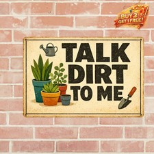 Funny Outdoor Garden Metal Tin Sign Home Backyard Decor