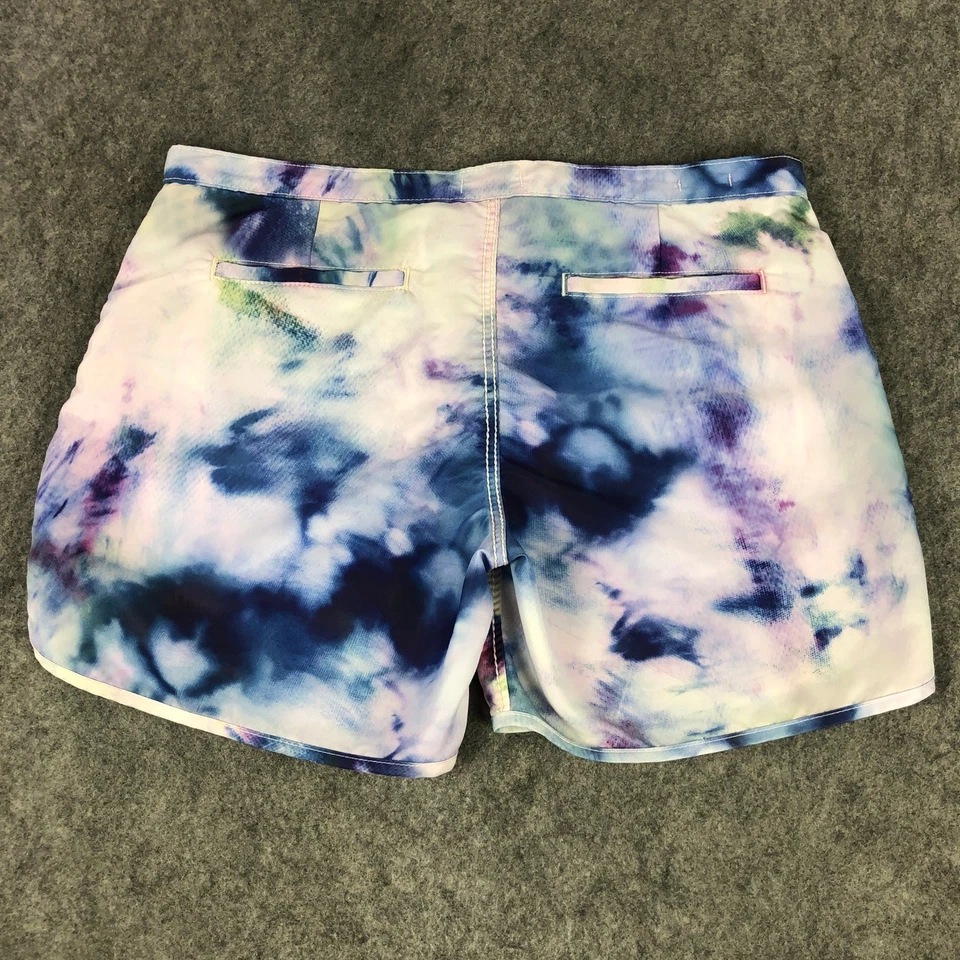 Pantalones Cortos de Natación True Religion Para Hombres 36 Tie Dye Cordón Cremallera Playa Foto 2 de 4