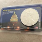 2000 Silver American Eagle Walking Liberty Uncirculated 1 oz Fine Silver New