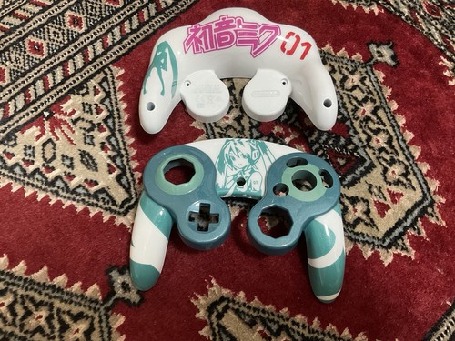 Controller personalizzato Hatsune Miku GameCube Nintendo Super Smash Bros vernice switch - Foto 4 di 14