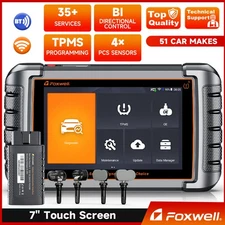 FOXWELL NT809TS Bidirectional Car OBD2 Diagnostic Scanner TPMS Programming ABS
