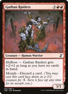 [MTG] Gathan Raiders (165) (TSR) LP-HP