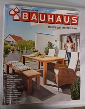 Katalog Bauhaus Frühjahr/Sommer 2015