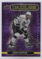 2021-22 Upper Deck Series 2 Dazzlers Purple Anze Kopitar #DZ-74 0t2