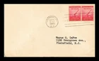 US COVER WORLD WAR II NATIONAL DEFENSE FDC PAIR SCOTT 900 UNCACHETED