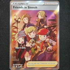Pokemon FRIENDS IN SINNOH 149/159 CROWN ZENITH Holo