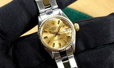 Rolex 26 mm Oyster Perpetual Lady Datejust ref. 6517 Astuccio Acciaio-Oro 1969