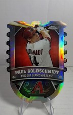 2014 Topps Chrome - Chrome Connections Die-Cuts Paul Goldschmidt #CC-PG