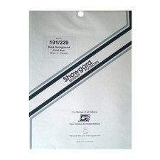 Showgard 191x229mm Stamp Mounts - Full Page Souvenir Sheets & Panes Black