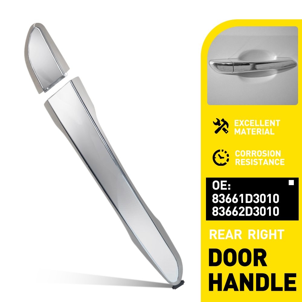 For 2016-21 Hyundai Tucson OE Style Rear Passenger Outer Exterior Door Handle EE thumbnail 11