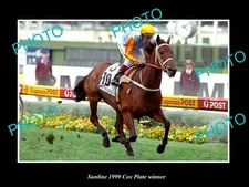 Australian Horse Racing Sunline 1999 Cox Plate Old Large Historic Photo