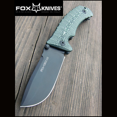FOX KNIVES - PRO HUNTER JAGDMESSER  Einhandmesser Micartaheft - ETUI - 01FX983