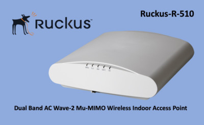 Ruckus R510 Wireless Access Point Wifi WLAN 901-R510-WW00 Unleashed