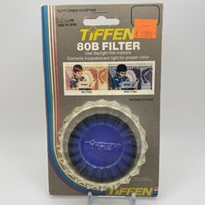 Tiffen 58mm 80B Blue Glass Lens Color Conversion Filter