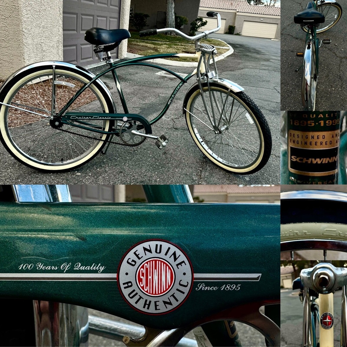 Vintage 1995 SCHWINN Cruiser - 100 Year Anniversary Edition - All