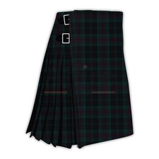 Scottish Handmade Traditional County Carlow Tartan Kilt - County Carlow Tartan