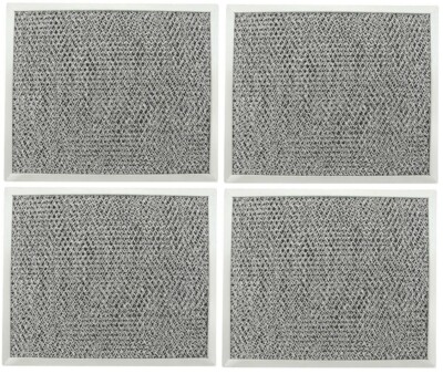 (4) RHF1109 Range Vent Hood Aluminum Filters for Broan, GE, and Jenn Air