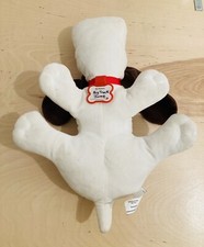 Hasbro 2019 Pound Puppies Plush Dog White Brown Spot Toy