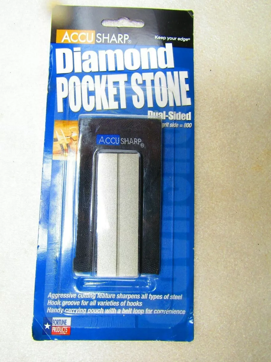 Accusharp diamond shop pocket stone