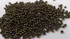 16g Vintage Metallic Iris Brown TOHO Seed Glass Beads 8/0 BB85-92