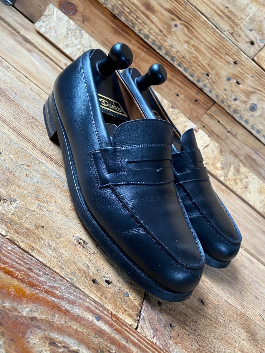 J.M. WESTON 180 Loafer サイズ8E VINTAGE J.M.Weston 180 Black penny leather loafers sz Uk 8E US 9 | eBay