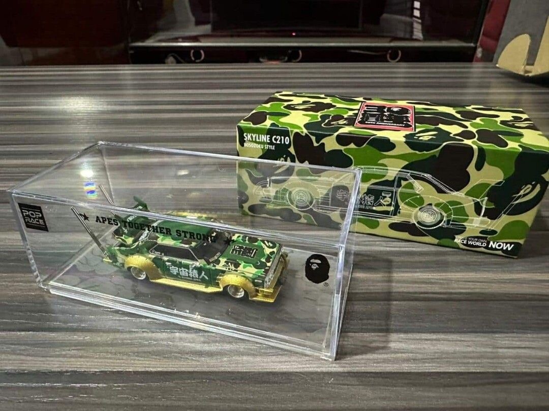 スポーツ A BATHING APE - BAPE BOSOZOKU MODEL CAR POP RACE 1/64 POP RACE Bosozoku Skyline C210 BAPE | Toycarsaddict.club