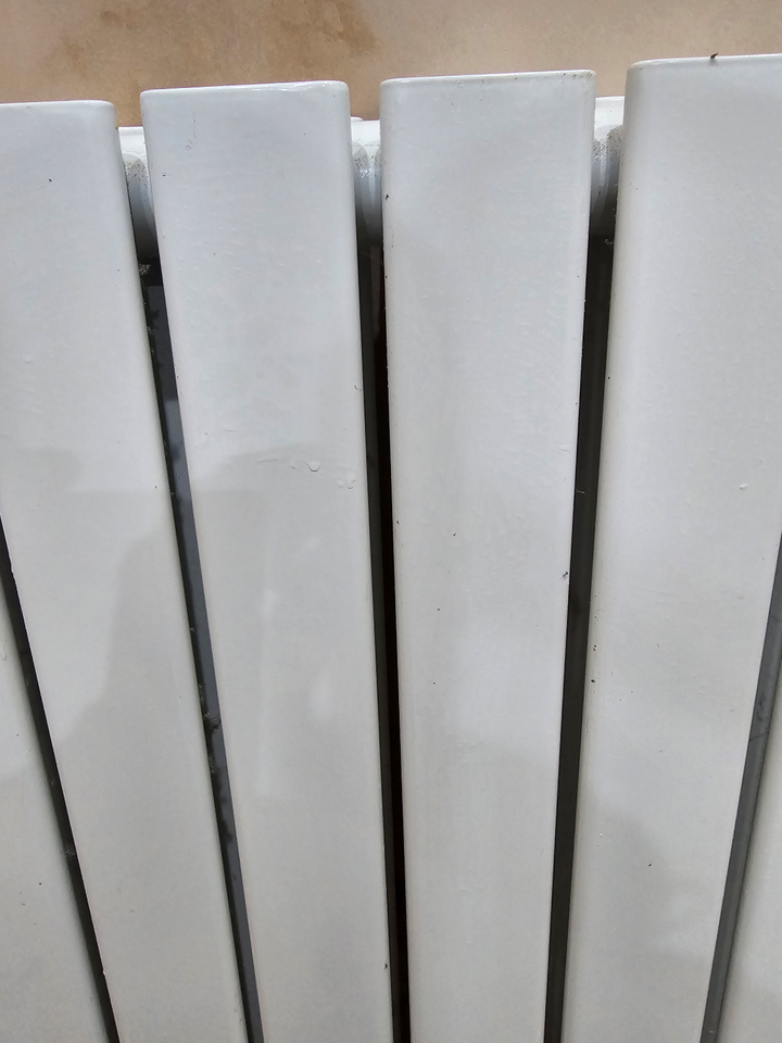 600x1156mm Designer Double Flat Panel Radiator With Thermostat Good