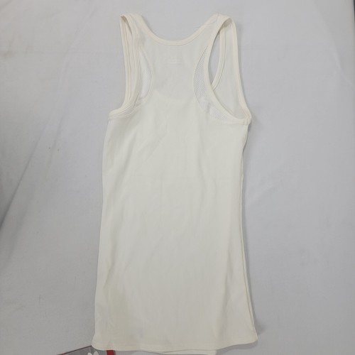 Canotta Under Armour donna bianca a costine HEAT GEAR taglia XS nuova con etichetta aderente - Foto 4 di 6