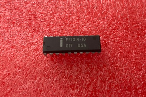 P21014-10 IC FAST PAGE DRAM 256Kx4 20 PIN DIP INTEL NEW (Lot of 1) - Picture 1 of 3