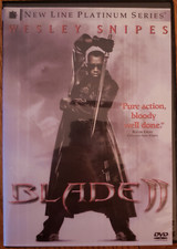 Blade II DVD, 2002 2 Disc Set w/Insert Wesley Snipes, Kris Kristofferson