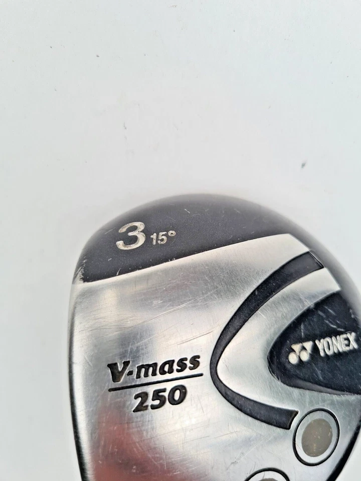 Yonex V-Mass 250 15° 3 Wood, Stiff Flex Graphite Shaft, LEFT HANDED - Image 2 of 4