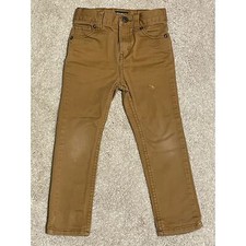 OshKosh B'gosh Toddler Boys 4T Jeans Slim Straight Khaki Brown