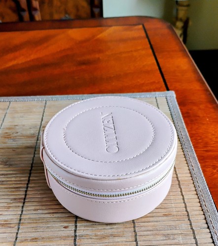 Citizen Pink Leather Hat Box For Ladies Watch With Outer Carton - Picture 6 of 10