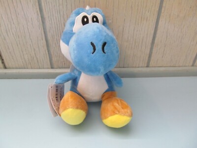 Mario Bros. Blue Yoshi  6'' Inches Plush (New)