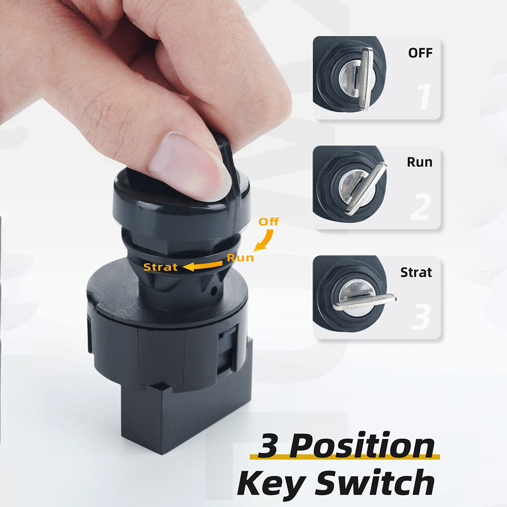 Ignition Key Switch For Polaris Sportsan 500 HO 4x4 2008-2012 RZR 800 - Foto 8