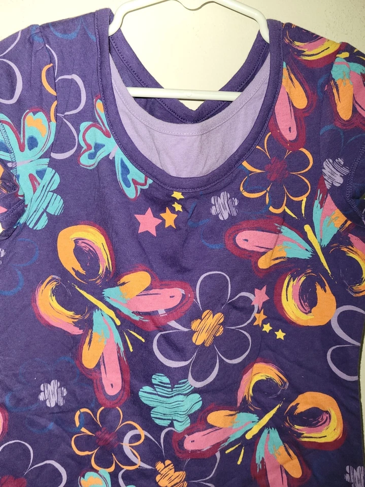 Circo Purple Floral Summer Dress Girls Small 6-6X NEW - Image 3 of 4