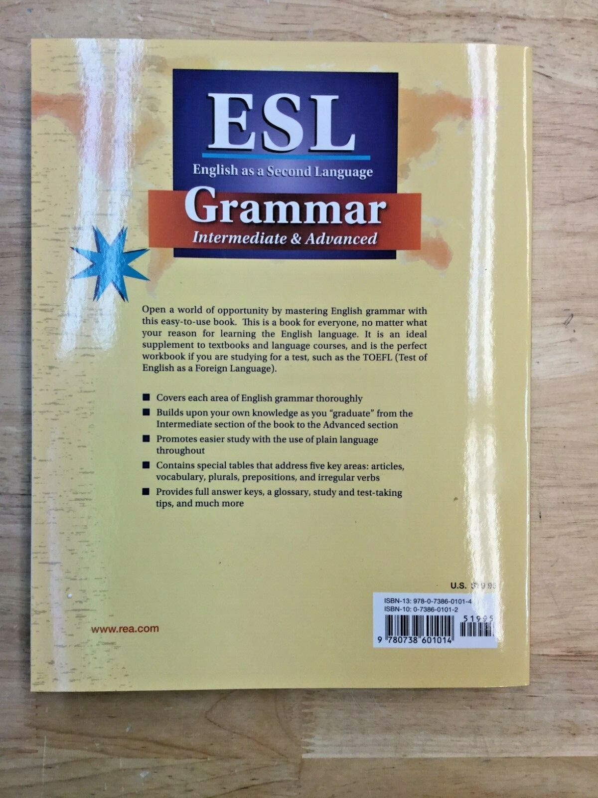 English As a Second Language Ser.: ESL Intermediate/Advanced Grammar by  Mary Ellen Munoz Page (2006, Perfect) for sale online | eBay