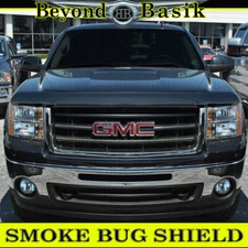 2007-2010 2011 2012 2013 GMC Sierra 1500 SMOKE Bug Shield Deflector Hood Guard