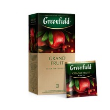 GREENFIELD GRAND FRUIT Schwarztee mit Granatapfel-Aroma 25 beutel