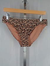 Aerie Cheetah Leopard Animal Print Bikini Bottom Size Large New