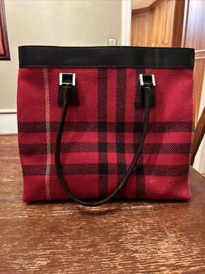 Burberrys Red and Black Bag 51D7AD44-C9C0-4EFE-90F2-  main image 2