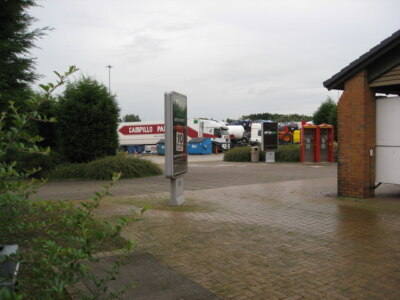 Foto 6x4 Pappel 2000 - Truck Stop Off M56 Sworton Heath c2008