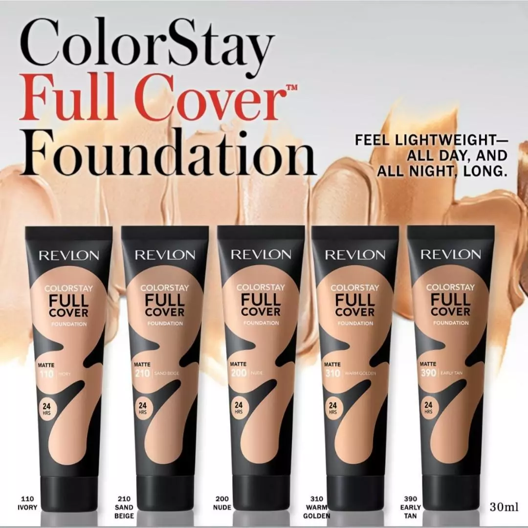 Revlon full cover foundation outlet