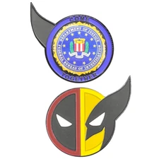 G-002 FBI Special Agent Intel Analyst Challenge Coin Investigator Come Together