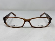 Parade Eyewear 1572 BROWN 52-17-130 Plastic Full Rim Eyeglasses Frame R107