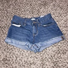 Old Navy Girls Jean Shorts Size 10 Blue Denim