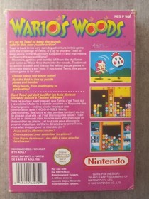 Wario's Woods Nintendo Nes Pal Fah