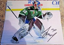 TRENT MINER SIGNED 8X10 MATTE PHOTO UTAH GRIZZLIES COLORADO AVALANCHE (C)