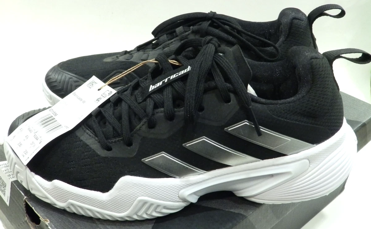 Adidas Barricade Black Silver Metallic W for sale | eBay